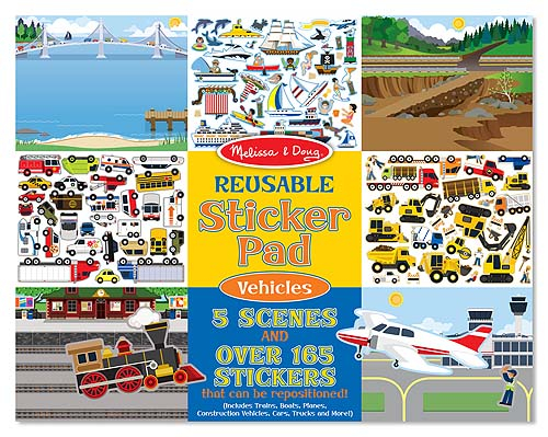 Sticker Pad - Vehicles