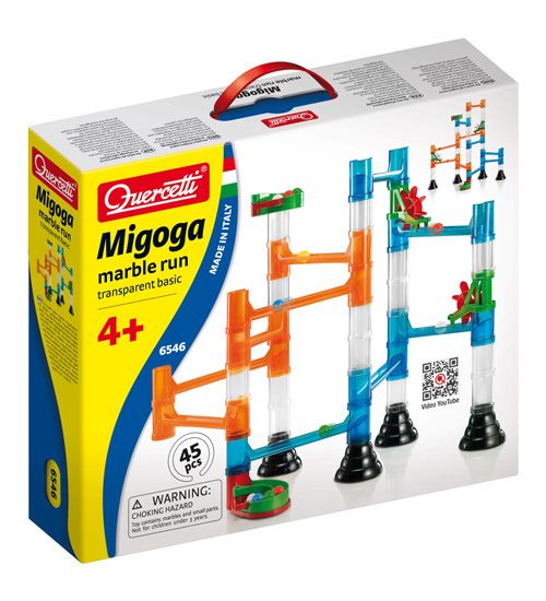 Quercetti Migoga Transparent Basic Marble Run