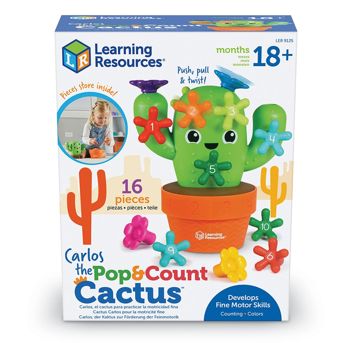 Carlos the Pop & Count Cactus