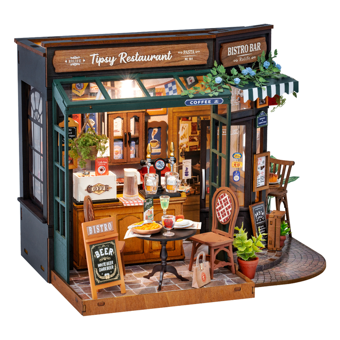 DIY Miniature House - Tipsy Restaurant