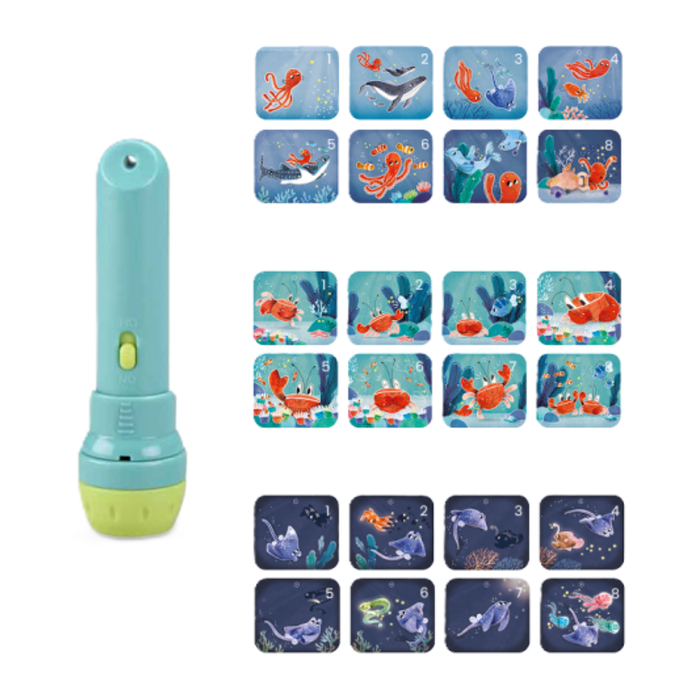 Torch Projector with Slides - The Little Octopus