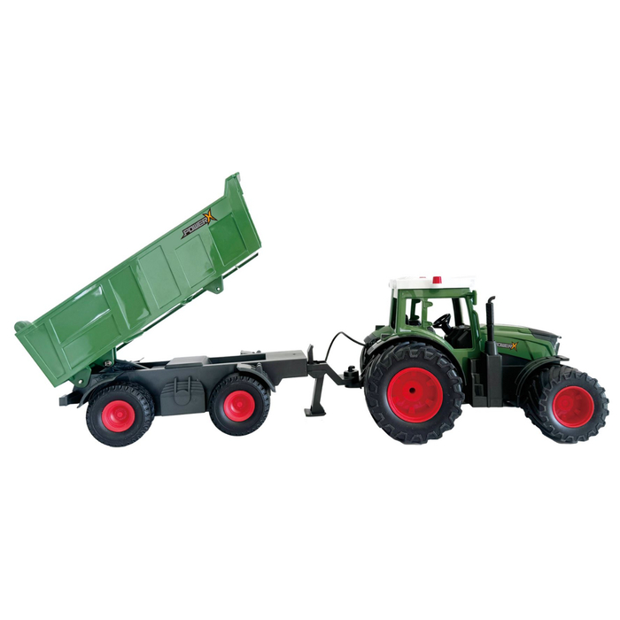 Remote-Control Tractor with Trailer