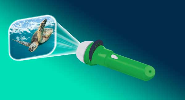Torch Projector with Slides - Sea Creatures