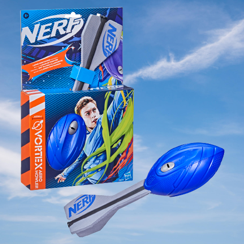 NERF Vortex Aero Howler Ball - Flies Like the Wind