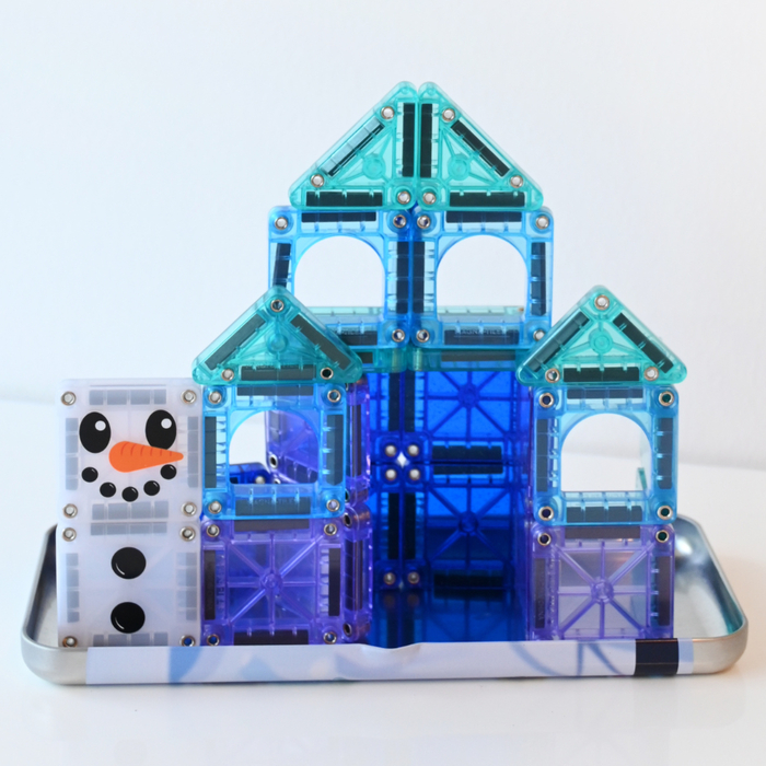Magna-Tiles | microMAGS Winter Wonder, 26 pcs