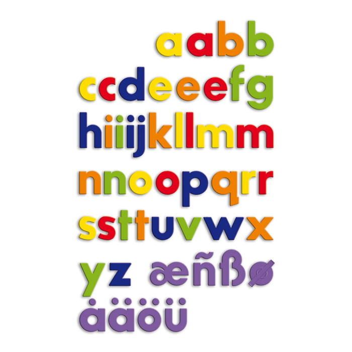 Magnetic Letters - Lowercase, 48 pcs