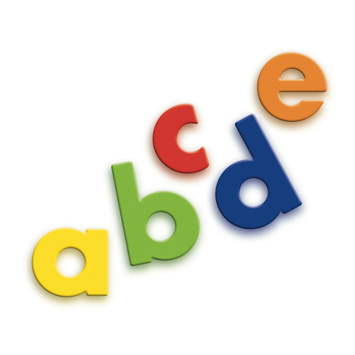 Magnetic Letters - Lowercase, 48 pcs
