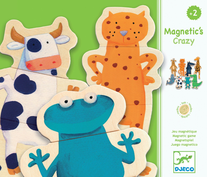 Magnets - Whacky Animals, 24 pcs