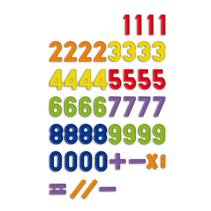 Magnetic Numbers, 48 pcs