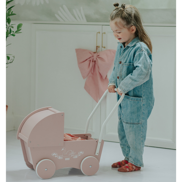 KREA Little Pink Doll Pram