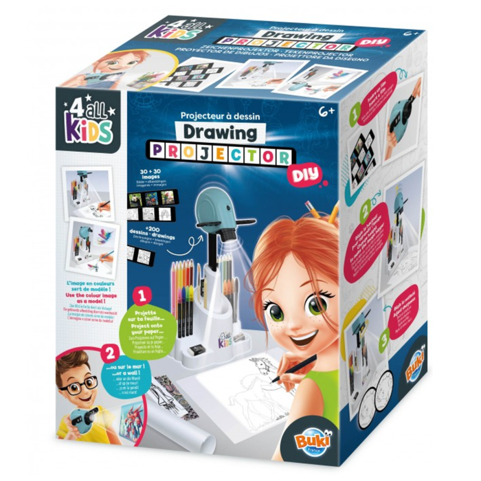 Art Projector with 30 Drawings & 200 Designs