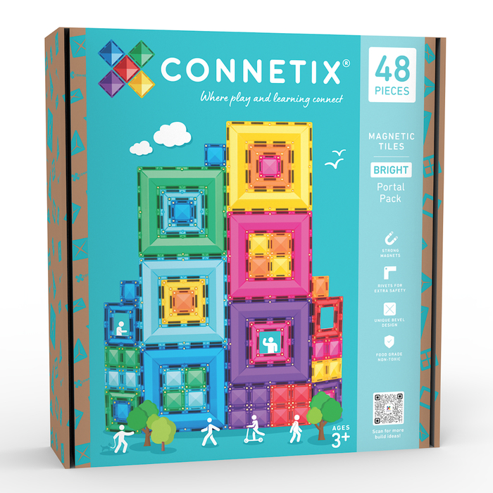 CONNETIX | Bright Portal Pack, 48 pcs