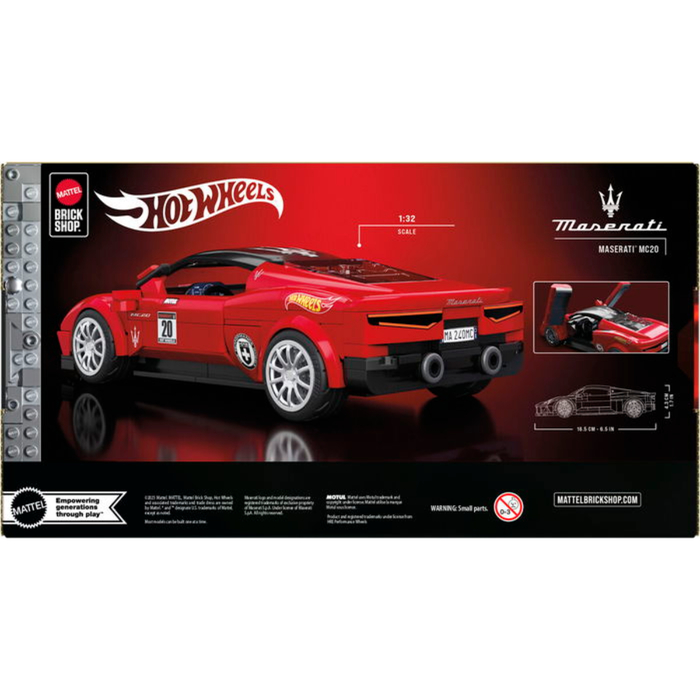 Brick Shop - Maserati MC20, 250 pcs