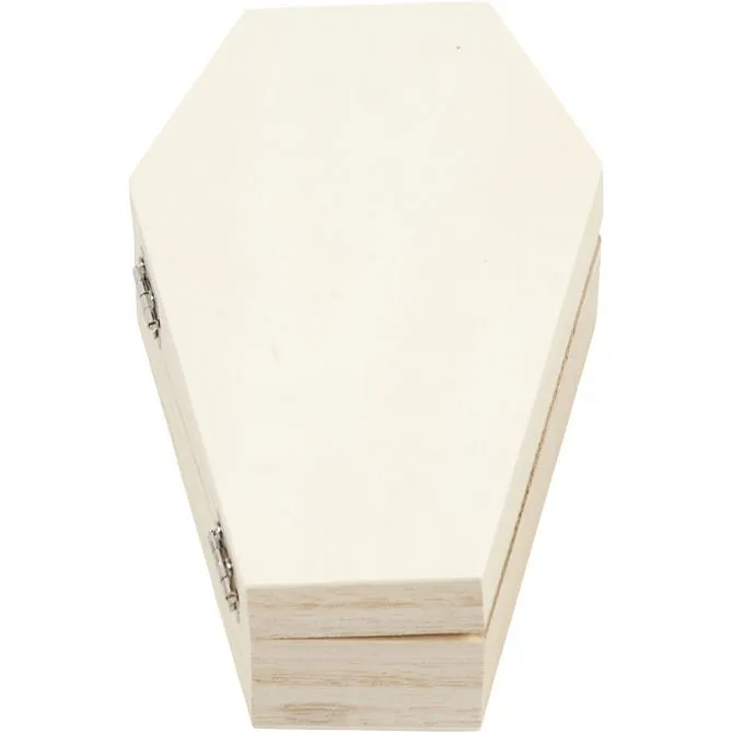 Paint Your Own Halloween Coffin