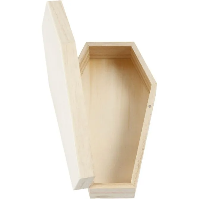 Paint Your Own Halloween Coffin