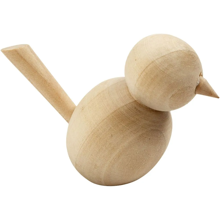 Paint Your Own Wooden Bird, 1 pc