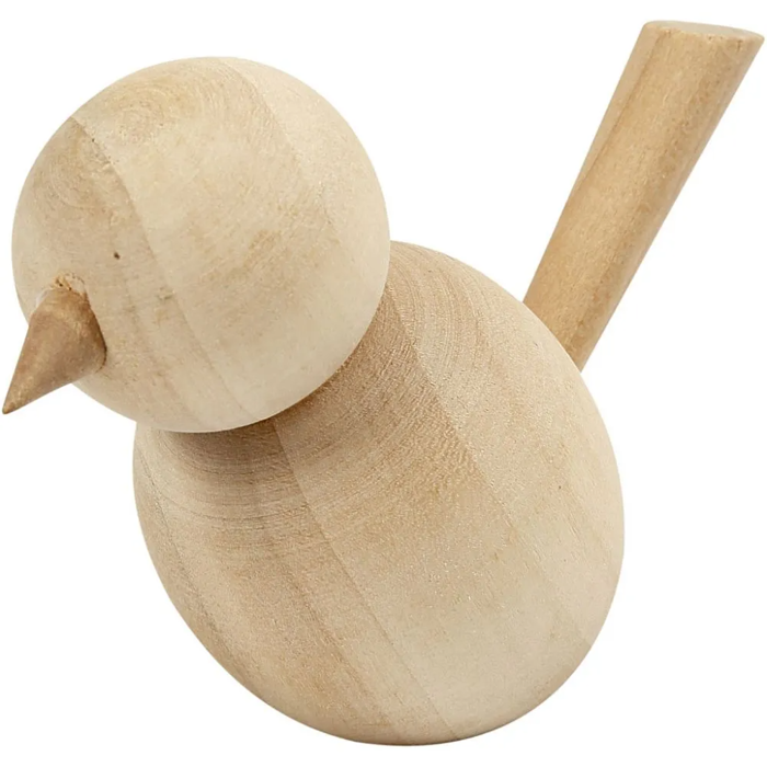 Paint Your Own Wooden Bird, 1 pc