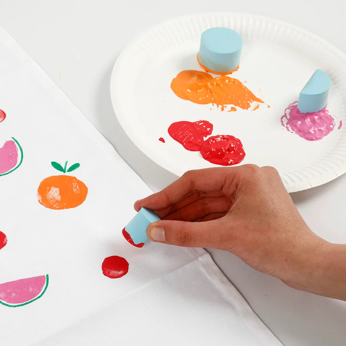 Foam Stamps, 12 pcs