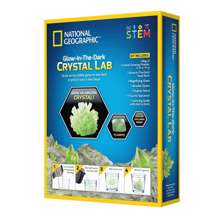 Crystal Growing Kit - Glow-in-the-dark, Green