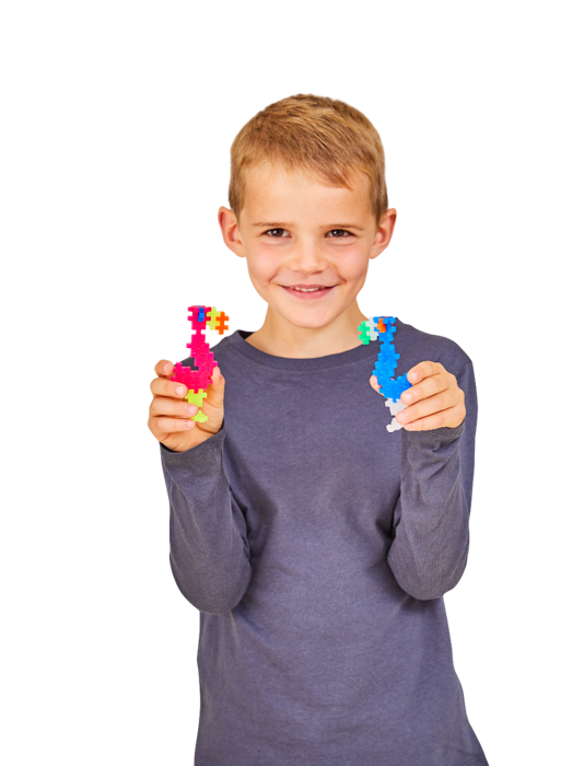 Plus-Plus - Neon Mix, Tube with 240 pcs