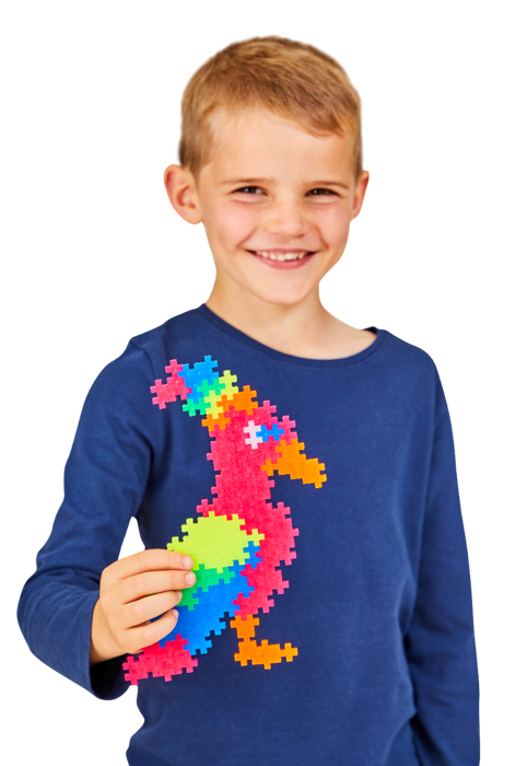 Plus-Plus - Neon Mix, Tube with 240 pcs