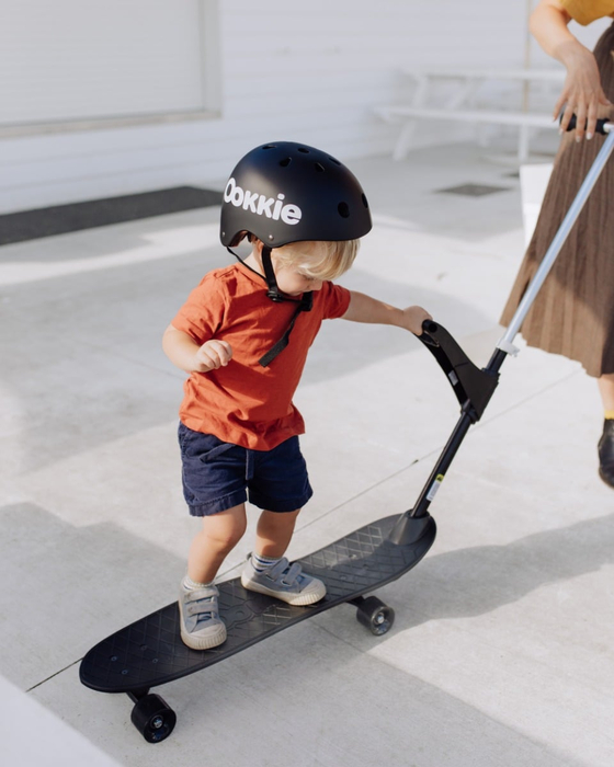 Ookkie Learner Skateboard - Black