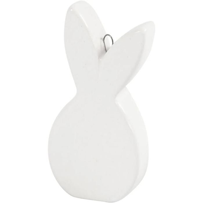 Ceramic Easter Bunnies, 3 pcs