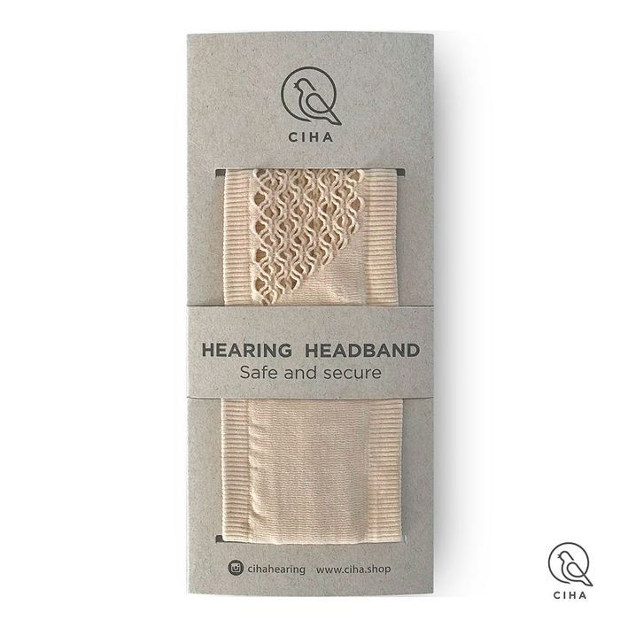 Cochlear Implant Headband - Beige