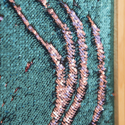 Mark Making Sequin Long Board - Blue/Pink, 1 pc