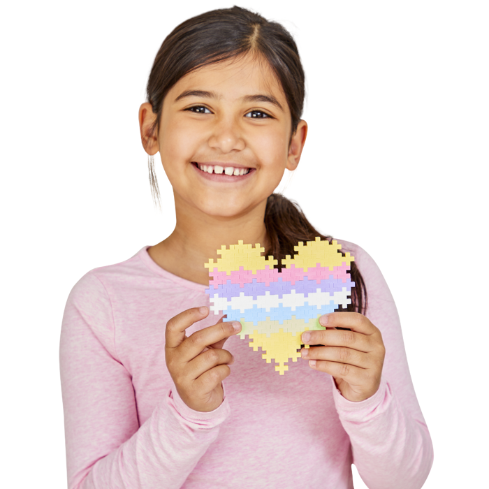 Plus-Plus - Pastel Mix, Tube with 240 pcs