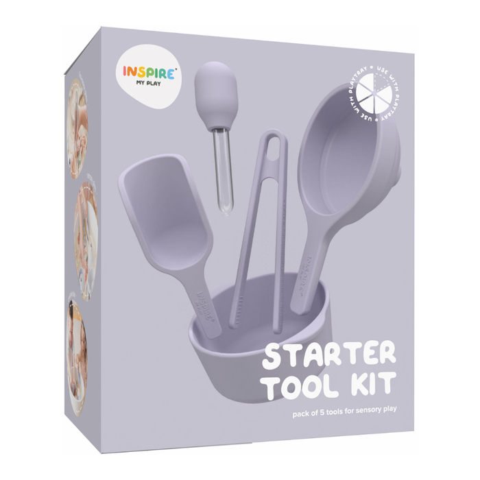 Sensory Play Starter Tool Kit - Lavender, 5 pcs