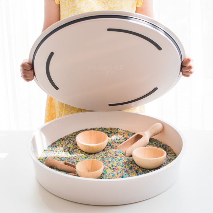 PlayTRAY Sensory Play Tray with Lid