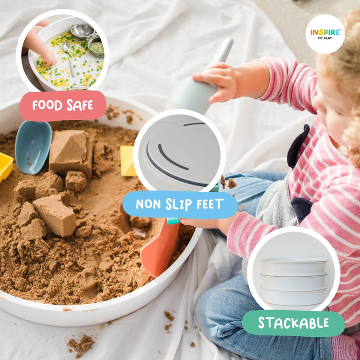 PlayTRAY Sensory Play Tray with Lid