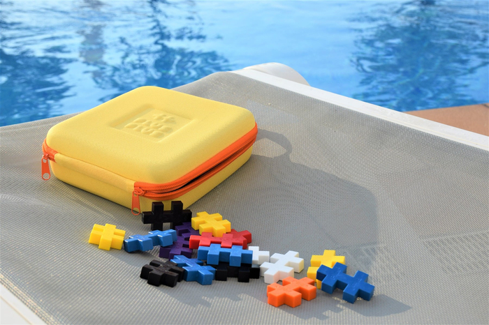 Plus-Plus BIG - Travel Case, 15 pcs