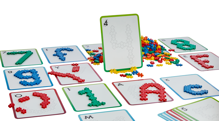 Plus-Plus - Learn to Build ABC & 123, 600 pcs