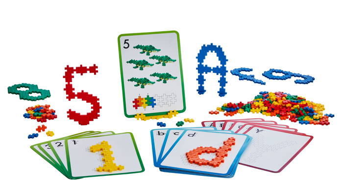 Plus-Plus - Learn to Build ABC & 123, 600 pcs