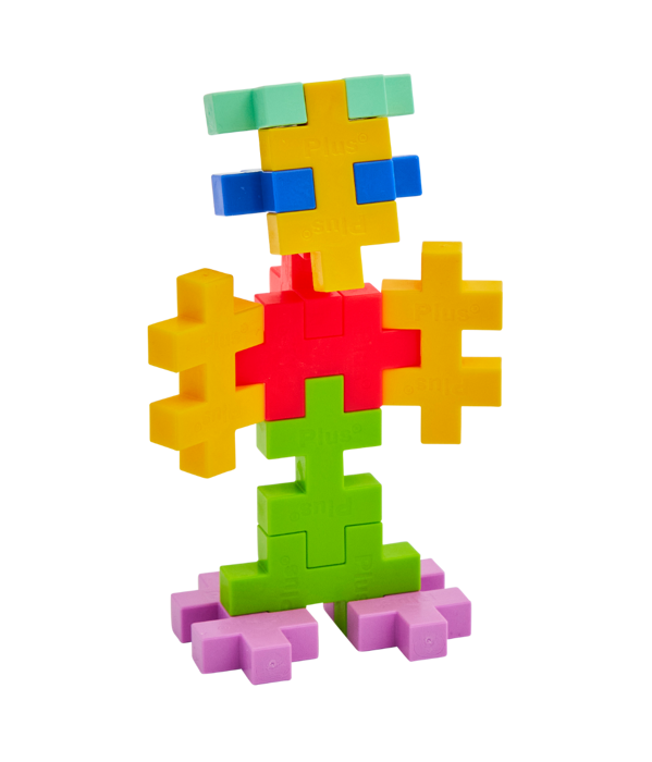 Plus-Plus BIG - Tropical, Tube with 15 pcs