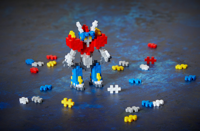 Plus-Plus - Mecha Bot, Tube with 100 pcs
