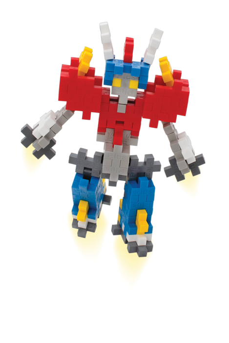Plus-Plus - Mecha Bot, Tube with 100 pcs