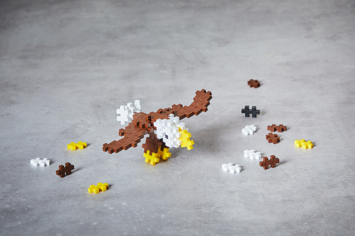 Plus-Plus - Bald Eagle, Tube with 100 pcs