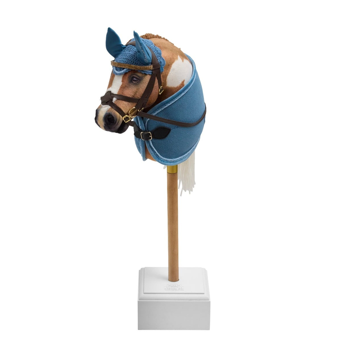Cheval Roi Accs. - Ear Bonnet, Powder Blue