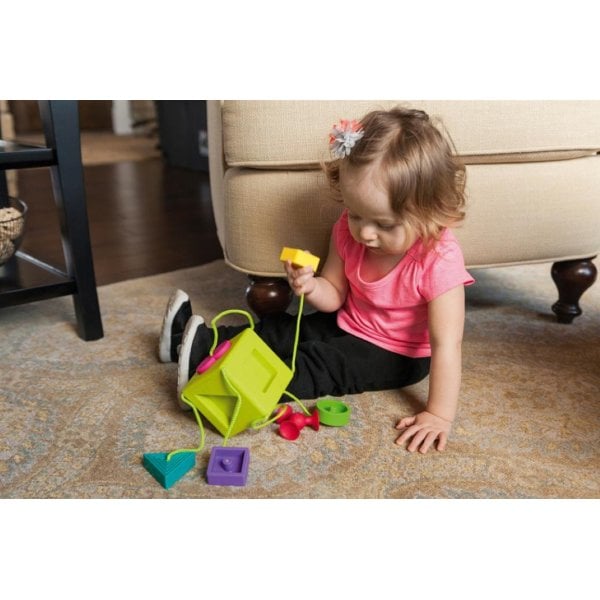 OombeeCube Sensory Shape Sorting Cube
