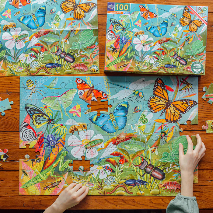 Puzzle - Love of Bugs, 100 pcs