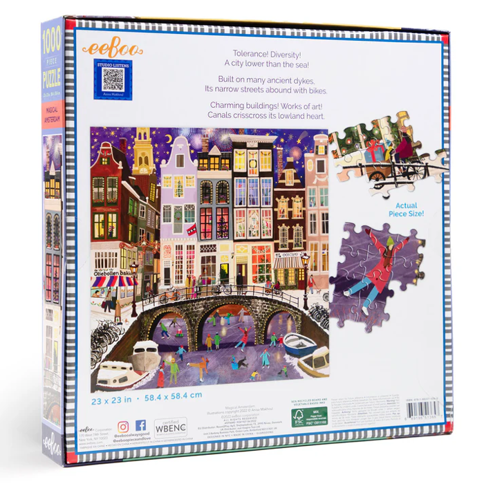 Puzzle - Magical Amsterdam, 1000 pcs