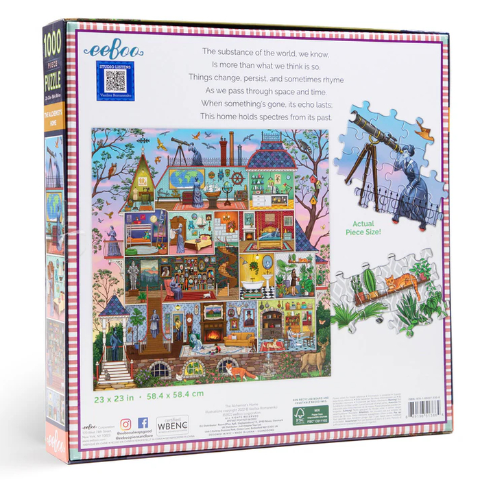 Puzzle - The Alchemist's Home, 1000 pcs