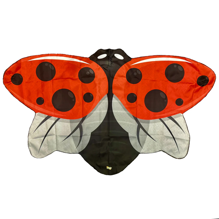 Red Ladybird Wings, size 4-7 years