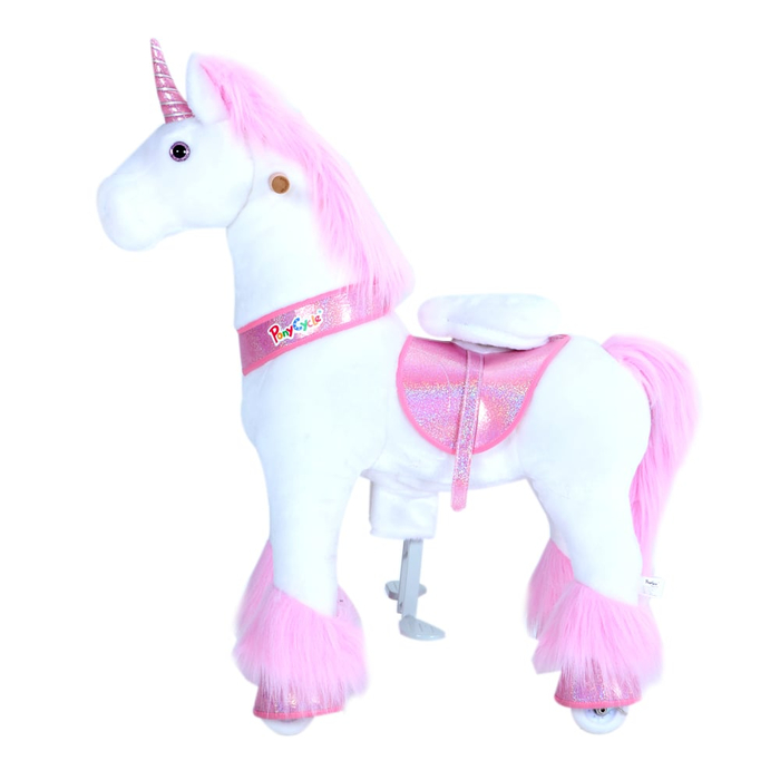 Ride-On Horse - Unicorn Pink, Small
