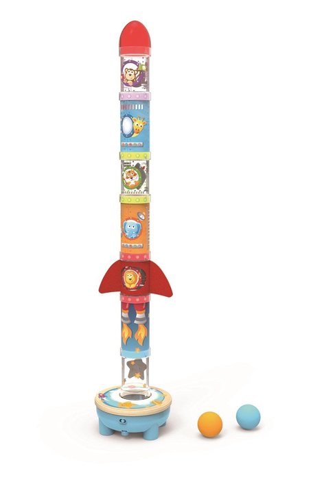 Stacking Rocket with Flying Ball