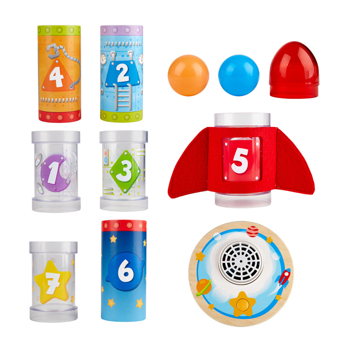 Stacking Rocket with Flying Ball