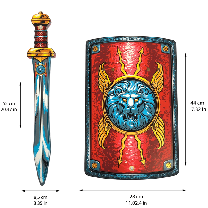 Roman Sword & Shield Set - Roman Soldier